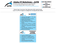 Tablet Screenshot of aits.kapurthalaonline.com