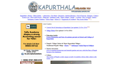 Desktop Screenshot of kapurthalaonline.com